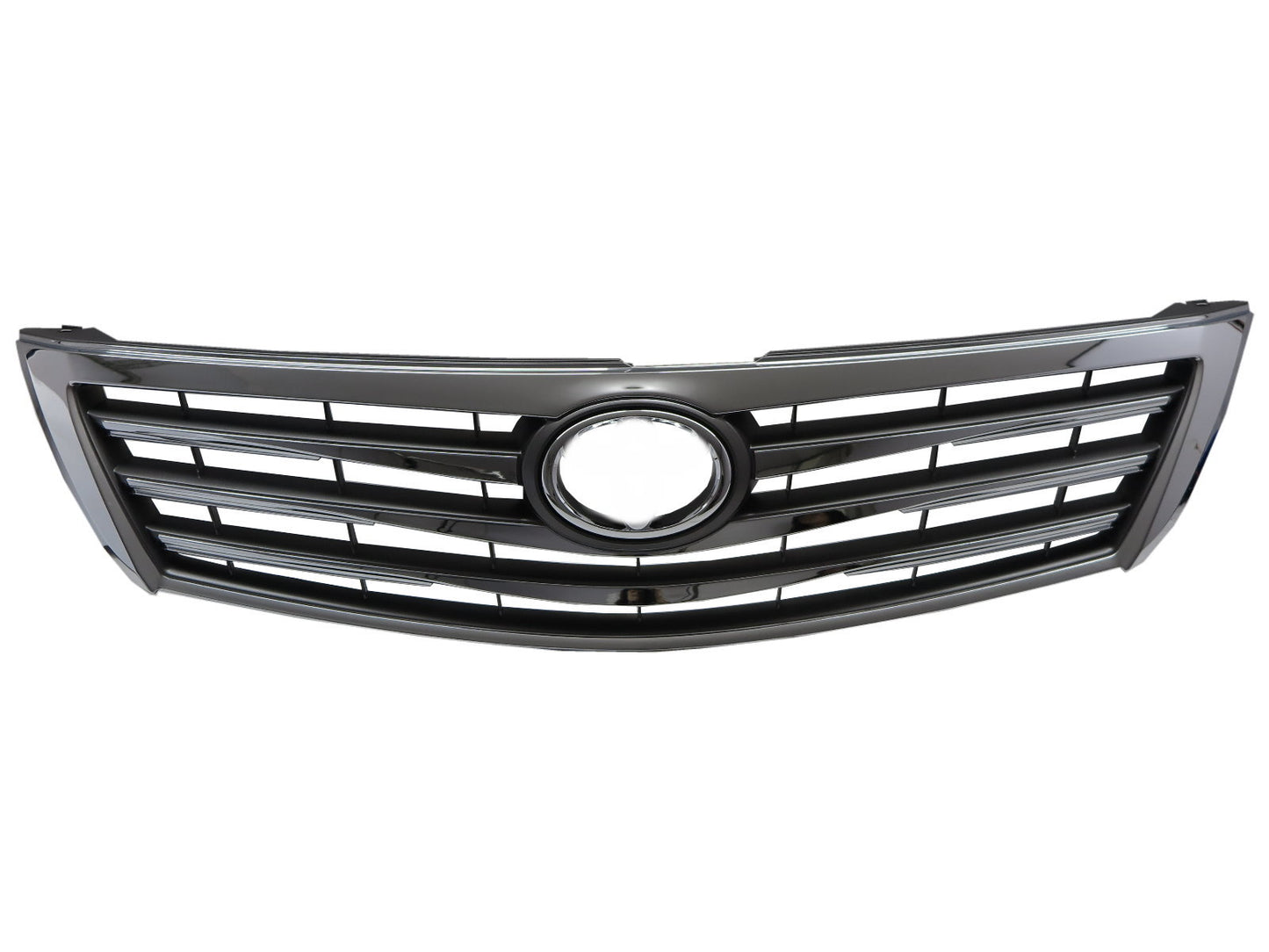 CrazyTheGod AURION XV40 2009-2011 FACELIFT Sedan 4D 4FIN GRILLE/GRILL สีโครเมียมสำหรับ TOYOTA