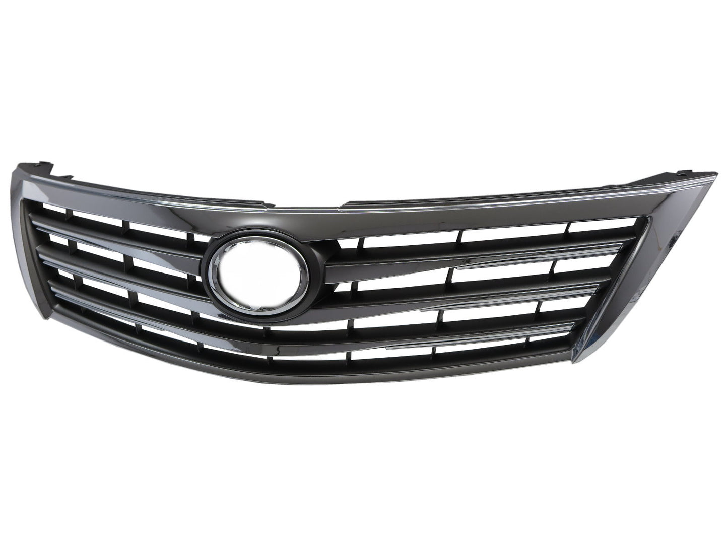 CrazyTheGod AURION XV40 2009-2011 FACELIFT Sedan 4D 4FIN GRILLE/GRILL สีโครเมียมสำหรับ TOYOTA