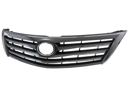 CrazyTheGod CAMRY XV40 2009-2011 FACELIFT Sedan 4D 4FIN GRILLE/GRILL สีโครเมียมสำหรับ TOYOTA