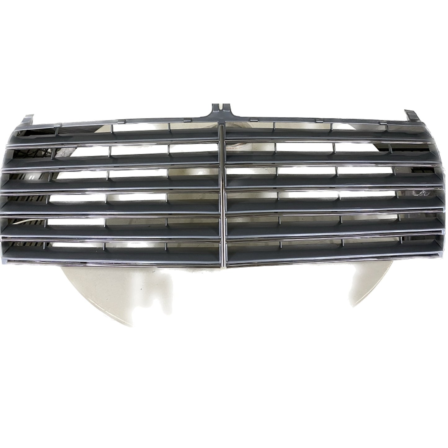 CrazyTheGod C-CLASS W201 190D 190E 1982-1993 Sedan 4D 13MD INNER GRILLE/GRILL Chrome/Silver for Mercedes-Benz