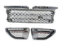 CrazyTheGod Range Rover Sport L320 MK1 2006-2009 PRE-FACELIFT SUV 5D NO Logo Honeycomb Mesh GRILLE Chrome W/S Side Fender Vent Grille CH/SL V17 for LAND ROVER