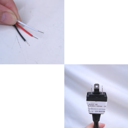 CrazyTheGod Wagoneer 1979-1990 Truck 2D Guide LED Angel-Eye Projector Headlight Headlamp Black for JEEP LHD