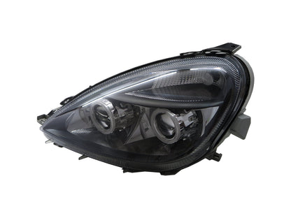 CrazyTheGod A-CLASS W168 First generation 2001-2004 Hatchback 5D CCFL Projector Headlight Headlamp Black for Mercedes-Benz LHD