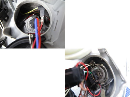 CrazyTheGod A-CLASS W168 First generation 2001-2004 Hatchback 5D CCFL Projector Headlight Headlamp Black for Mercedes-Benz LHD