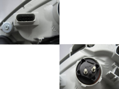 CrazyTheGod A-CLASS W168 First generation 2001-2004 Hatchback 5D CCFL Projector Headlight Headlamp Black for Mercedes-Benz LHD