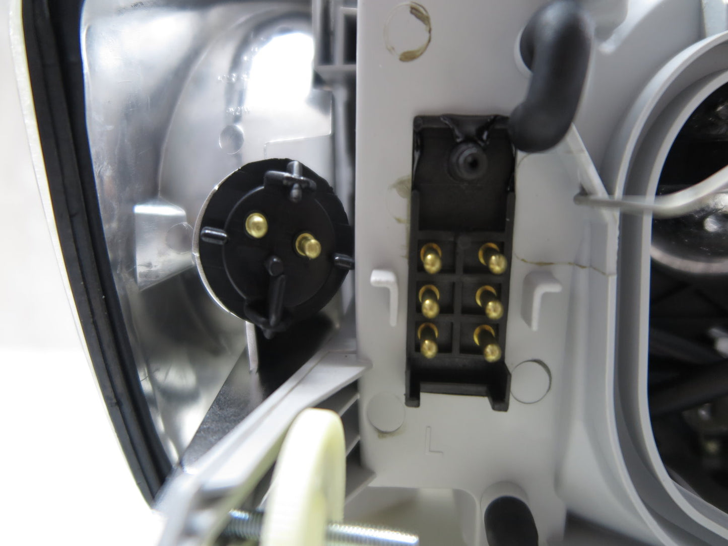 CrazyTheGod C-CLASS W201 190D 190E 1982-1993 Sedan 4D Projector W/ Corner Lamp Headlight Headlamp Chrome for Mercedes-Benz LHD