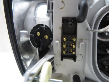 CrazyTheGod C-CLASS W201 190D 190E 1982-1993 Sedan 4D Projector W/ Corner Lamp Headlight Headlamp Chrome for Mercedes-Benz LHD