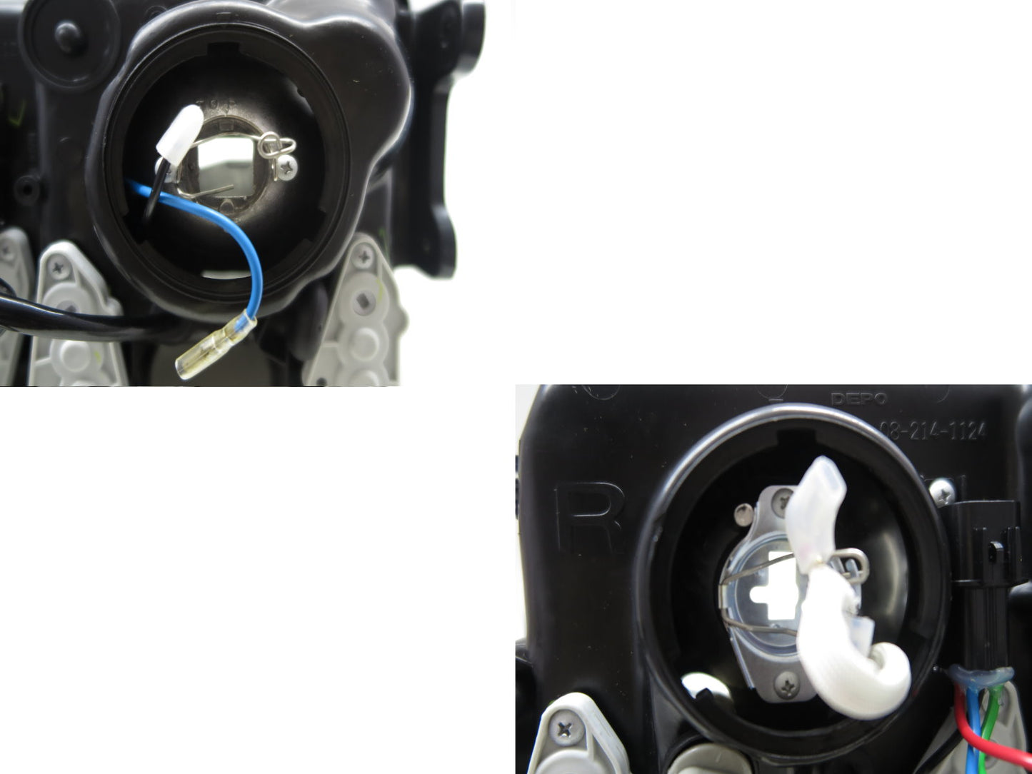 CrazyTheGod Delica L300 1993-present VAN 4D Projector W/ Corner Lamp Glass Headlight Headlamp Chrome for Mitsubishi RHD