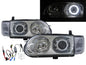 CrazyTheGod Space Gear L400 รุ่นที่สี่ ปี 1998-2007 รถมินิบัส/รถตู้/รถกระบะ 2D/4D Guide LED Angel-Eye HID พร้อมไฟมุม ไฟหน้า โครเมียม สำหรับ Mitsubishi RHD