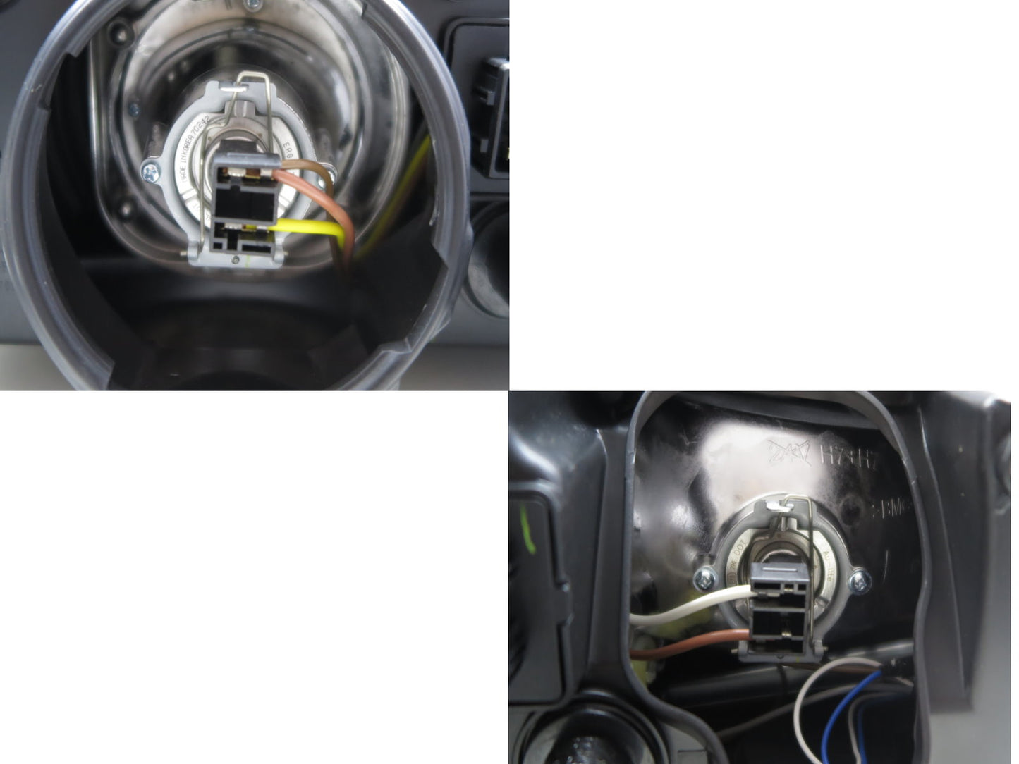 CrazyTheGod S70 1996-2000 Sedan 4D Guide LED Angel-Eye Projector W/ Corner Lamp Headlight Headlamp Black for VOLVO LHD