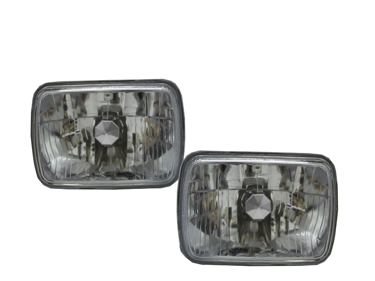 CrazyTheGod E-250/E-250 Super Duty 2003-2012 VAN 5D Crystal Headlight Headlamp Chrome for FORD LHD