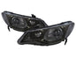 CrazyTheGod Ciimo 2012-2016 Sedan 4D Clear Headlight Headlamp Smoke for Dongfeng LHD