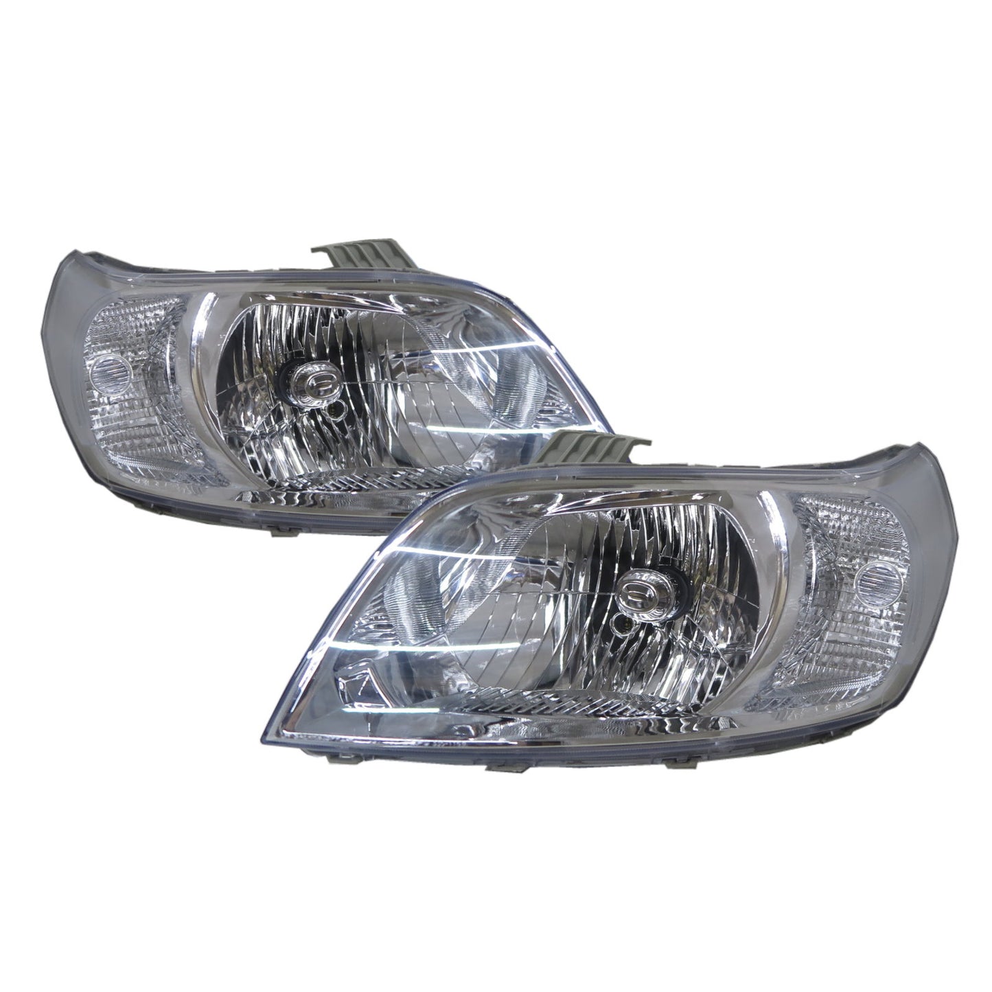 CrazyTheGod Gentra X First generation 2009-2011 Facelift Hatchback 5D Clear Headlight Headlamp Chrome for DAEWOO LHD