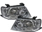 CrazyTheGod ESCAPE First generation 2004-2007 FACELIFT SUV 5D Clear Headlight Headlamp Chrome for FORD LHD