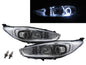 CrazyTheGod Fiesta BE91 Sixth generation 2013-2017 FACELIFT Hatchback 3D/5D Guide LED Angel-Eye Projector Headlight Headlamp Chrome for FORD LHD