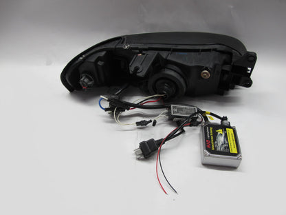 CrazyTheGod LASER KJ/KL 1994-1999 Đèn pha Bi-Projector CCFL HID V1 ĐEN cho FORD LHD