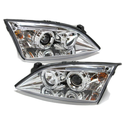 CrazyTheGod Mondeo B4Y/B5Y/BWY Second generation 2000-2007 Sedan/Hatchback/Wagon 4D/5D Angel-Eye Projector Headlight Headlamp Chrome for FORD LHD