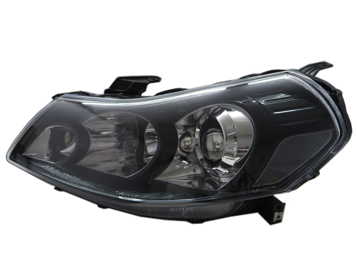 CrazyTheGod Sedici 2007-2013 Hatchback 5D Projector Headlight Headlamp Black US V2 for Fiat LHD