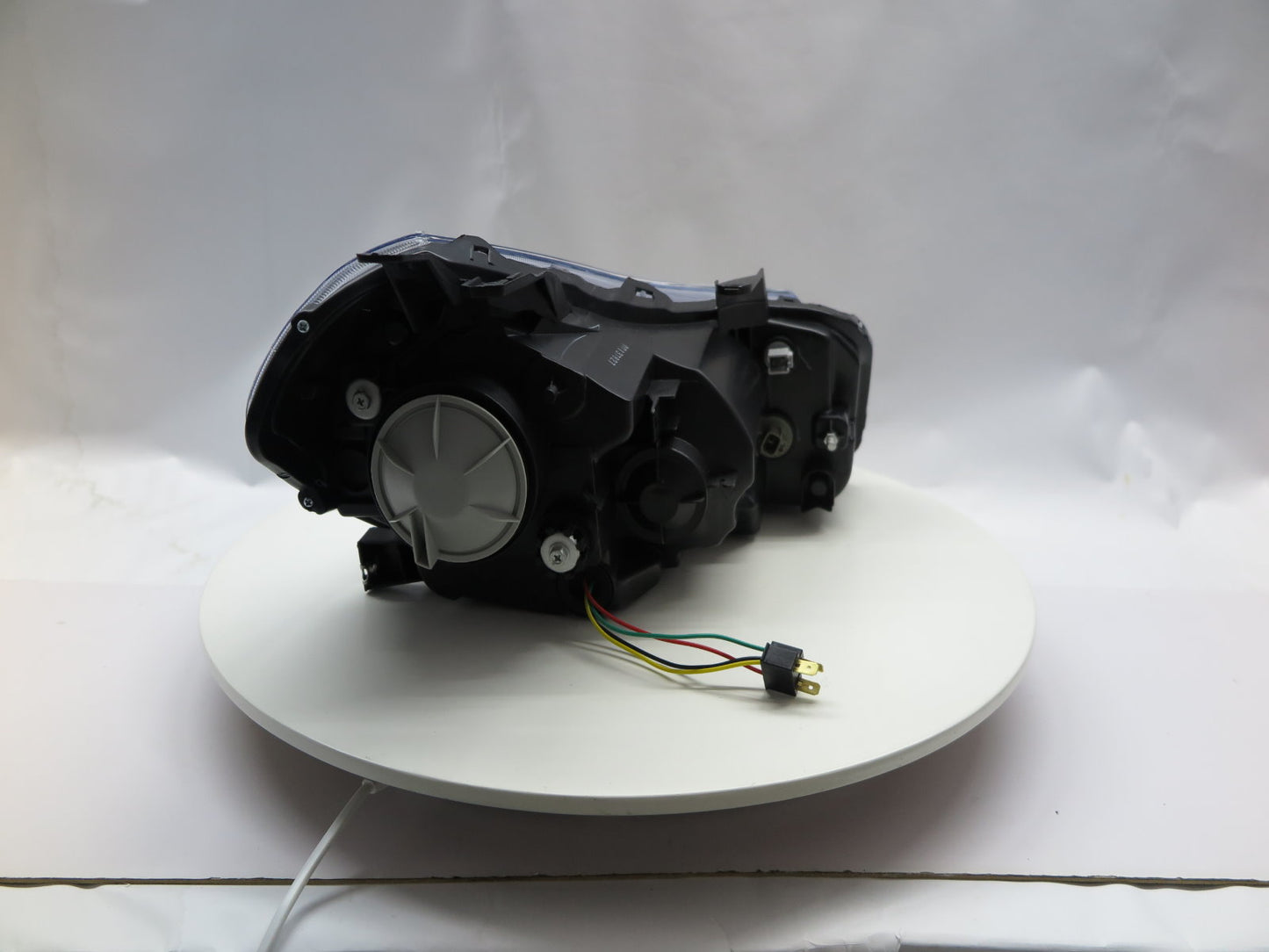 CrazyTheGod Sedici 2007-2013 Hatchback 5D Projector Headlight Headlamp Black EU V2 for Fiat LHD