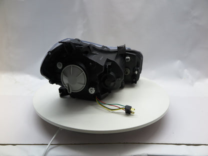 CrazyTheGod Sedici 2007-2013 Hatchback 5D Projector Headlight Headlamp Black EU V2 for Fiat LHD