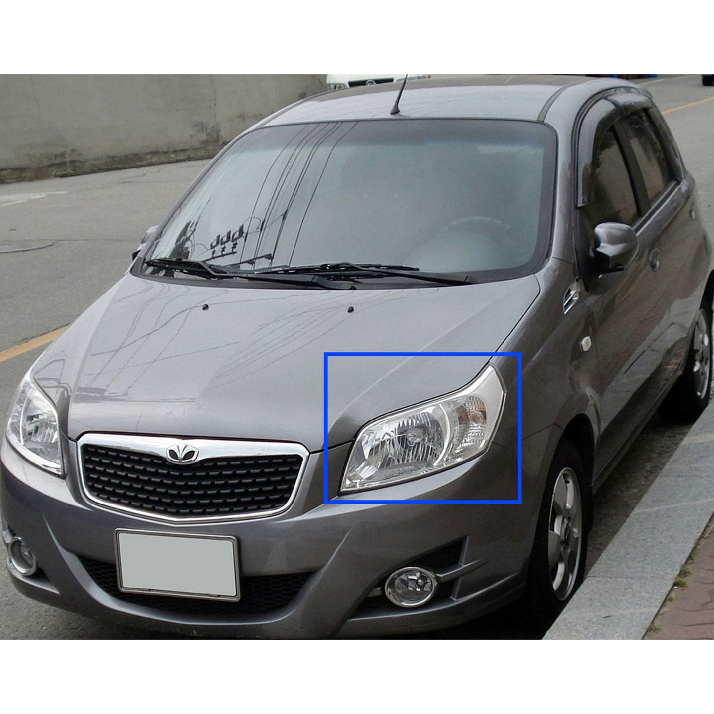 CrazyTheGod Gentra X 2009-2011 FACELIFT Hatchback 5D Guide LED Angle-Eye Projector Headlight Đèn pha màu đen US cho DAEWOO LHD