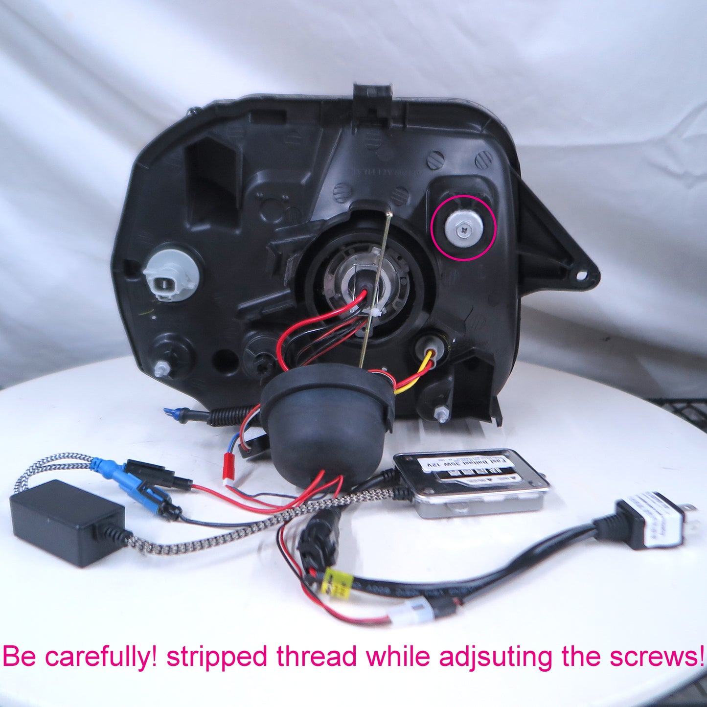 CrazyTheGod Jimny 1998-2018 SUV 2D Guide LED Angle-Eye Projector Headlight Headlamp Black for CHEVROLET CHEVY LHD