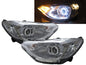 CrazyTheGod Sail Third generation 2015-present Sedan 4D CCFL Projector Headlight Headlamp Chrome for CHEVROLET CHEVY LHD