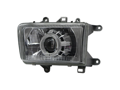 CrazyTheGod Admiral 2004-2007 SUV 5D Guide LED Angel-Eye Projector Headlight Headlamp Chrome for ZX AUTO LHD