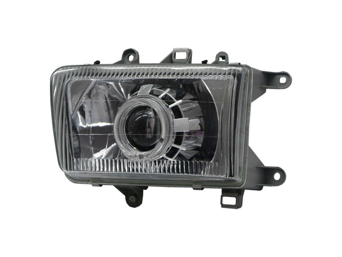 CrazyTheGod Admiral 2004-2007 SUV 5D Guide LED Angel-Eye Projector Headlight Headlamp Chrome for ZX AUTO RHD