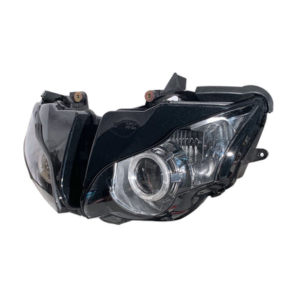 CrazyTheGod CBR1000RR 2008-2011 Motorcycles CCFL Projector Headlight Headlamp Black for Honda Motor