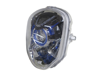 CrazyTheGod Grom 2013-2015 Motorcycles Projector Headlight Headlamp Chrome for HONDA