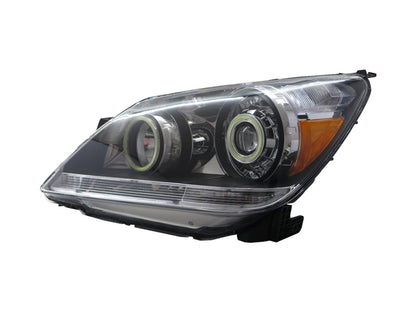 CrazyTheGod Odyssey RL3 RL4 Third generation 2005-2010 Minivan 5D COB Projector Headlight Headlamp Black US Type for HONDA RHD