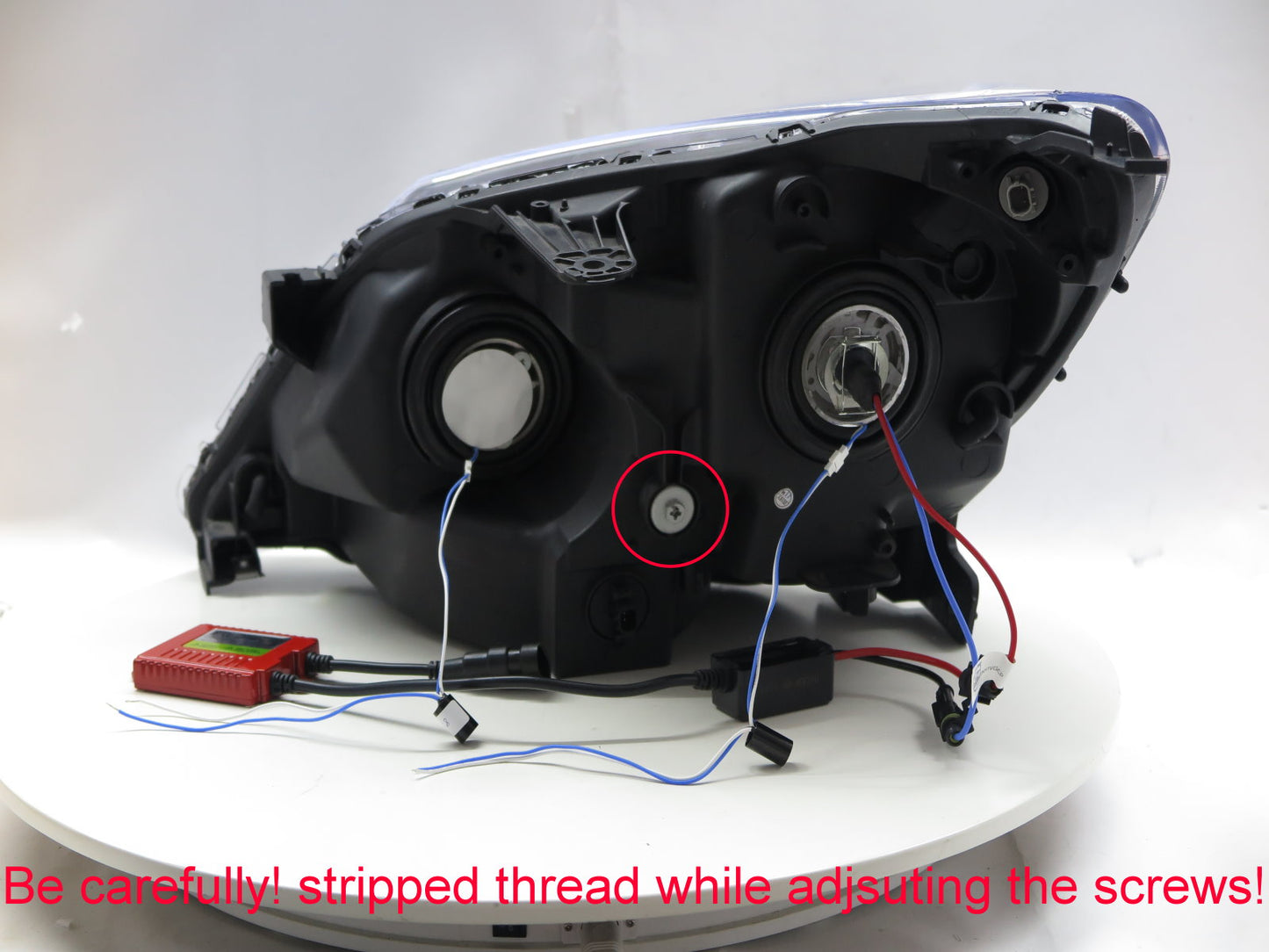 CrazyTheGod Odyssey RL3 RL4 Third generation 2005-2010 Minivan 5D COB Projector Headlight Headlamp Black US Type for HONDA RHD