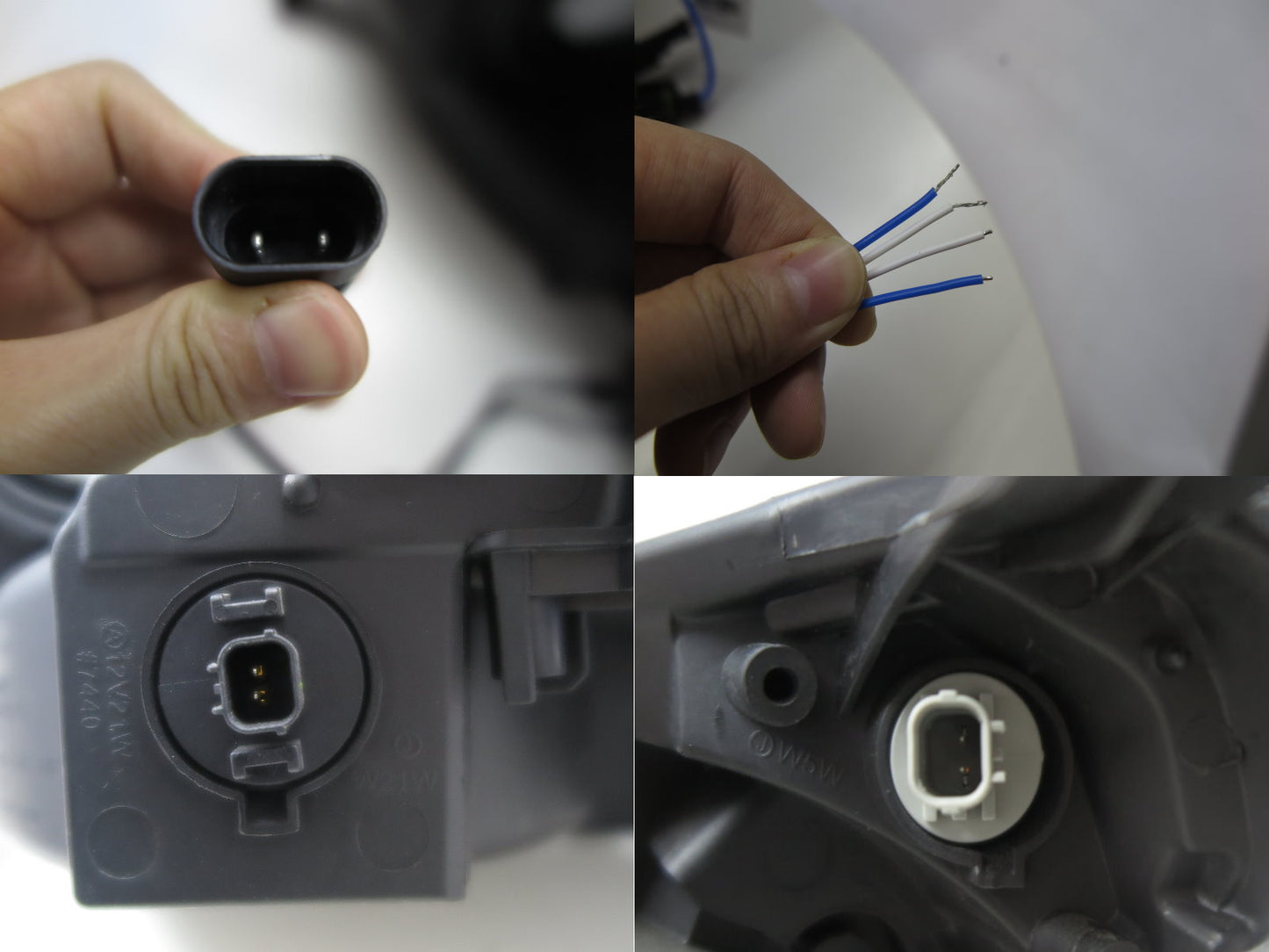 CrazyTheGod Odyssey RL3 RL4 Third generation 2005-2010 Minivan 5D COB Projector Headlight Headlamp Black US Type for HONDA RHD