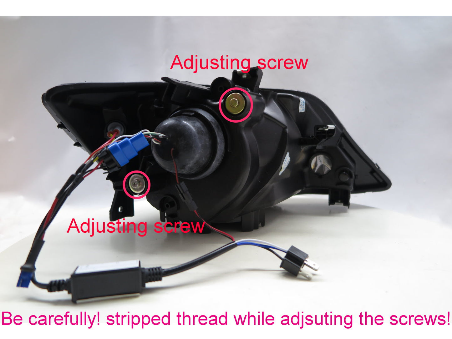 CrazyTheGod City ZX thế hệ thứ tư 2006-2008 Sedan 4D Guide LED Angel-Eye Projector Headlight Đèn pha mạ crôm cho HONDA LHD