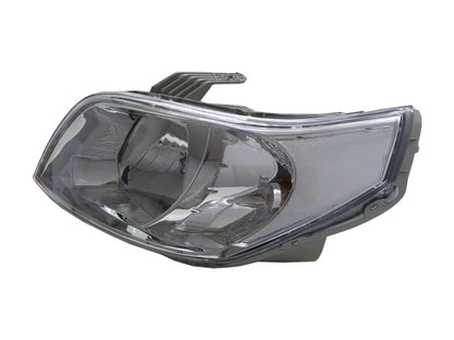 CrazyTheGod Barina TK Fifth generation 2009-2011 Hatchback 3D Crystal Headlight Headlamp Chrome for HOLDEN LHD