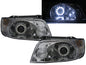 CrazyTheGod Elantra Lavita FC 2001-2004 Pre-Facelift Hatchback 5D CCFL Projector Headlight Headlamp Chrome for HYUNDAI LHD