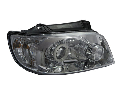CrazyTheGod Elantra Lavita FC 2001-2004 Pre-Facelift Hatchback 5D CCFL Projector Headlight Headlamp Chrome for HYUNDAI RHD