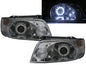 CrazyTheGod Matrix 2001-2004 Pre-Facelift Hatchback 5D CCFL Projector Headlight Headlamp Chrome for HYUNDAI LHD