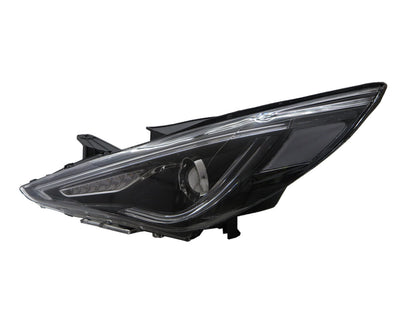 CrazyTheGod SONATA YF Sixth generation 2009-2014 Sedan 4D Bi-Projector LED Dynamic Turn Signal Headlight Headlamp Black for HYUNDAI RHD
