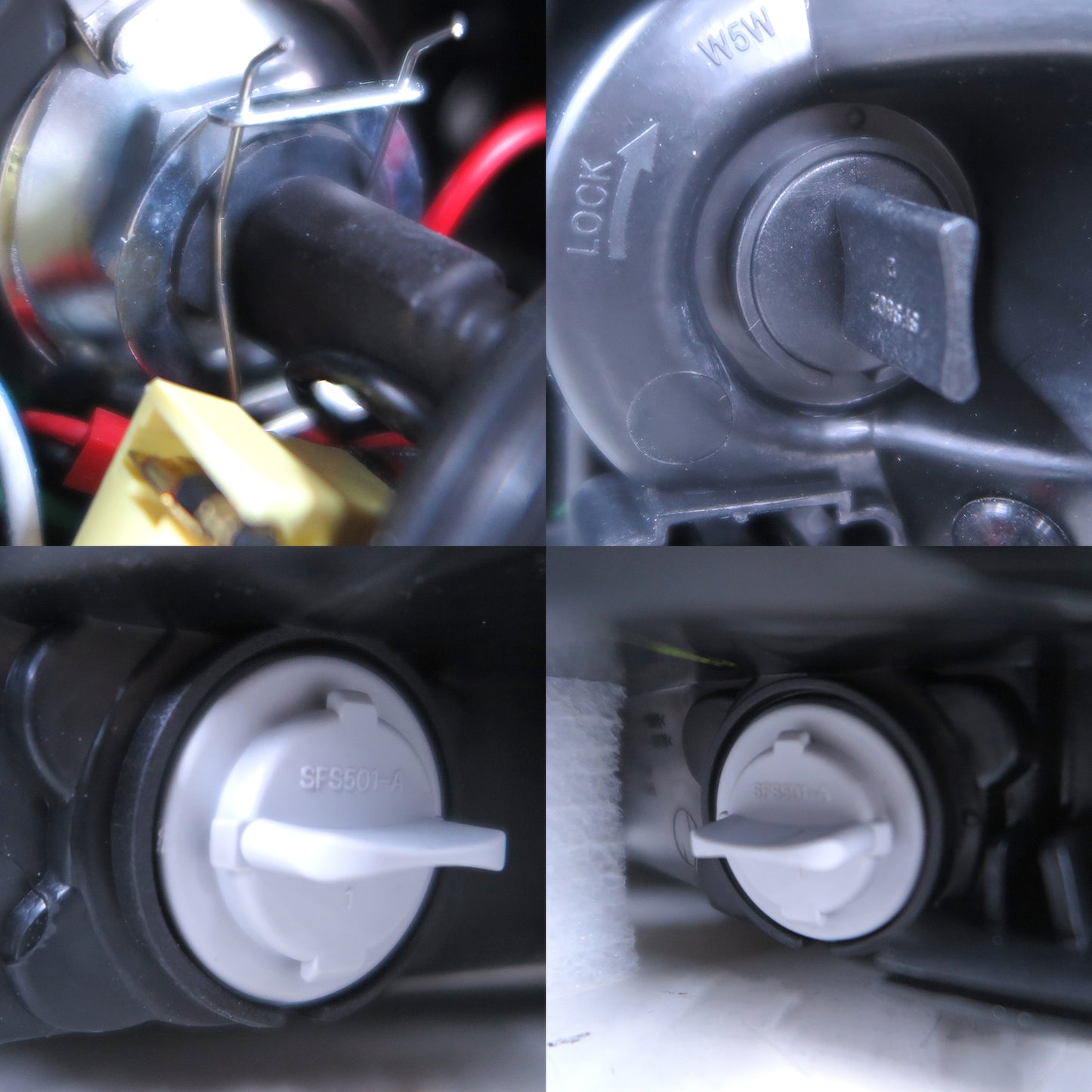 CrazyTheGod Tucson JM First generation 2004-2009 SUV 5D Guide LED Angle-Eye Projector HID Headlight Headlamp Dark Gray for HYUNDAI LHD