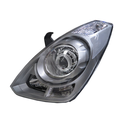 CrazyTheGod i800 TQ Thế hệ thứ hai 2007-2017 Minibus/VAN 4D Guide LED Angel-Eye Projector Headlight Đèn pha màu bạc cho HYUNDAI LHD