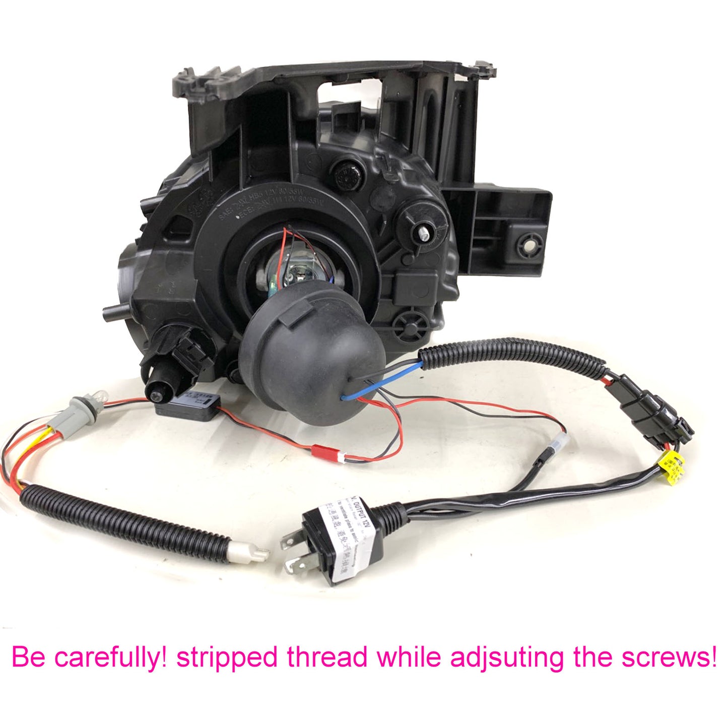CrazyTheGod ESQ First generation 2014-Present Hatchback/SUV 5D Guide LED Angel-Eye Projector Headlight Headlamp Chrome EU for INFINITI RHD