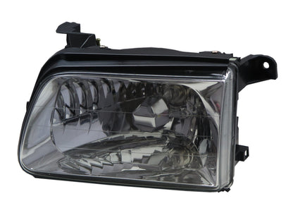 CrazyTheGod Invader 2000-2005 Pickup 4D Clear Glass Headlight Headlamp Chrome for ISUZU LHD