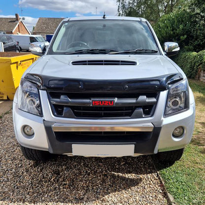 CrazyTheGod Rodeo DENVER 2007-2011 Facelift Pickup 2D/4D Guide LED Angel-Eye Projector HID Headlight Headlamp Chrome for ISUZU LHD