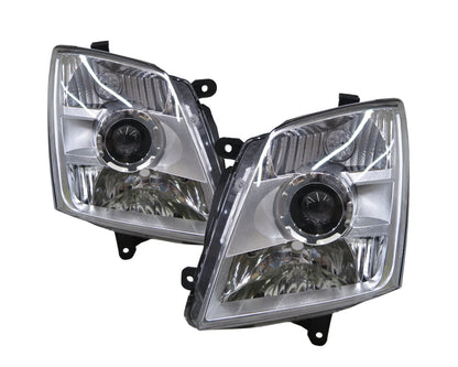 CrazyTheGod Rodeo DENVER 2007-2011 Facelift Pickup 2D/4D Projector Headlight Headlamp Chrome for ISUZU RHD