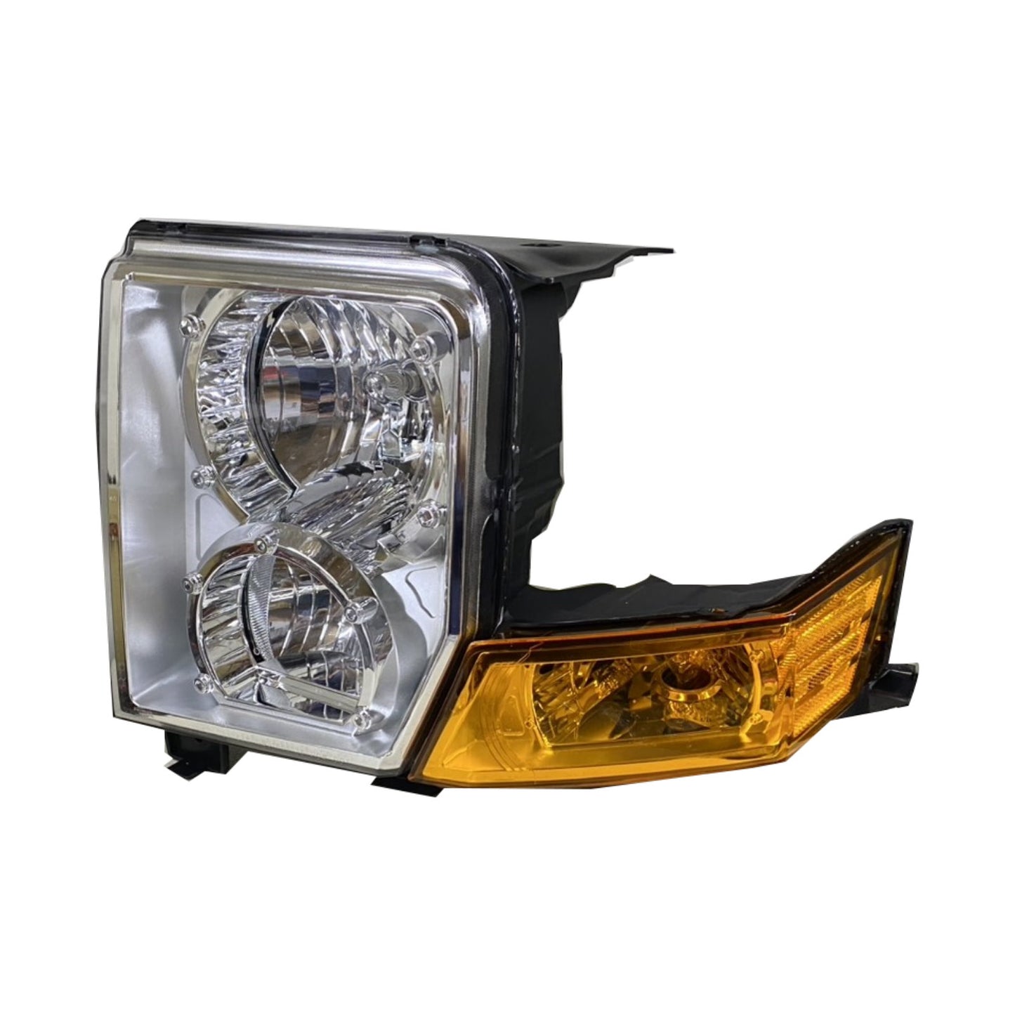 CrazyTheGod Commander 2006-2010 OE Headlight Headlamp Chrome for JEEP