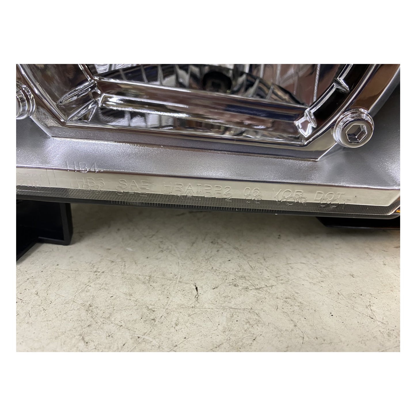 CrazyTheGod Commander 2006-2010 OE Headlight Headlamp Chrome for JEEP