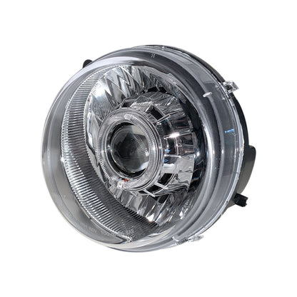 CrazyTheGod Liberty KJ First generation 2005-2007 SUV 4D Guide LED Angel-Eye Projector Headlight Headlamp Chrome US for JEEP LHD