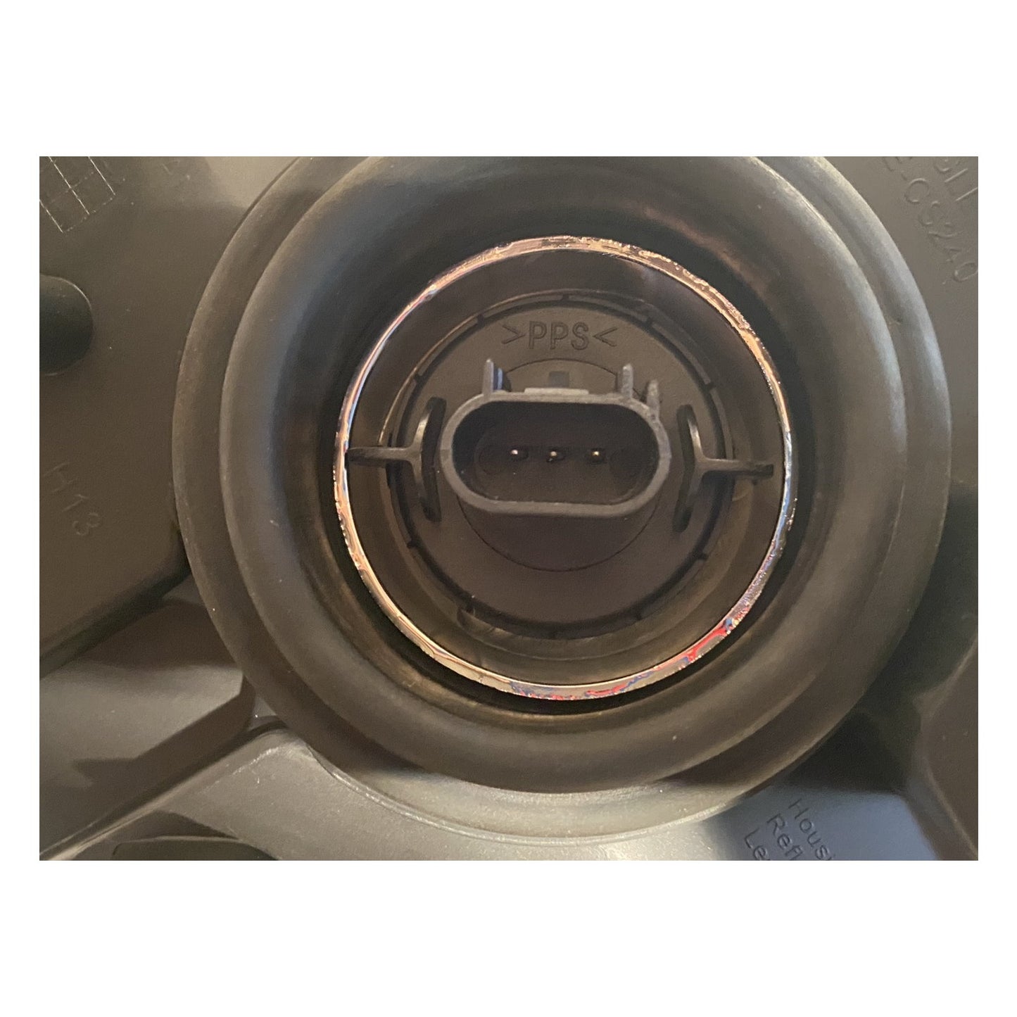 CrazyTheGod Patriot 2007-2015 OE Headlight Headlamp Chrome for JEEP